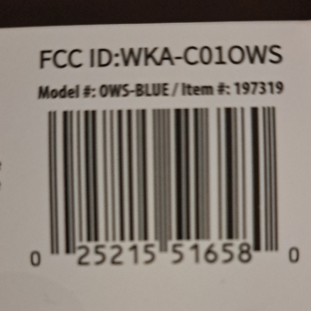 Maxell Blue Open Wireless Earhooks - Picture 10 of 11